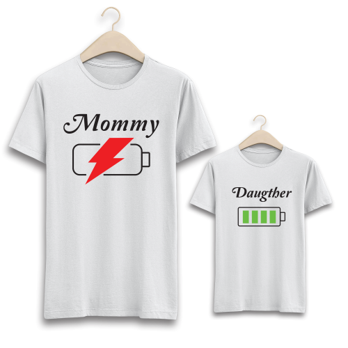 Conjunto de t-shirt para o dia da mãe